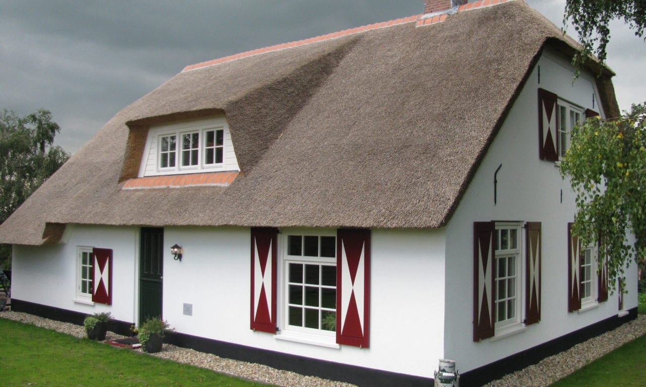 Herbouw karakteristieke woonboerderij te Woerdense Verlaat