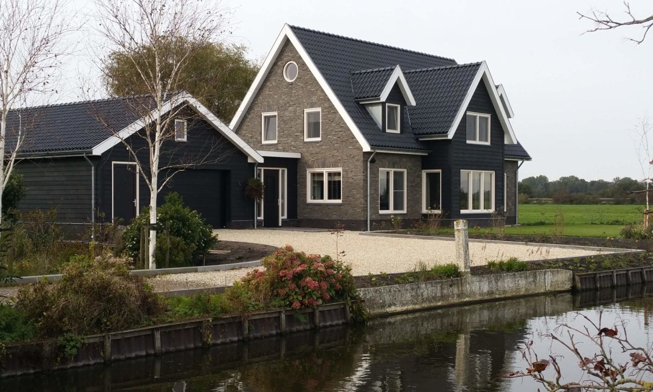 Nieuw woonhuis Aarlanderveen