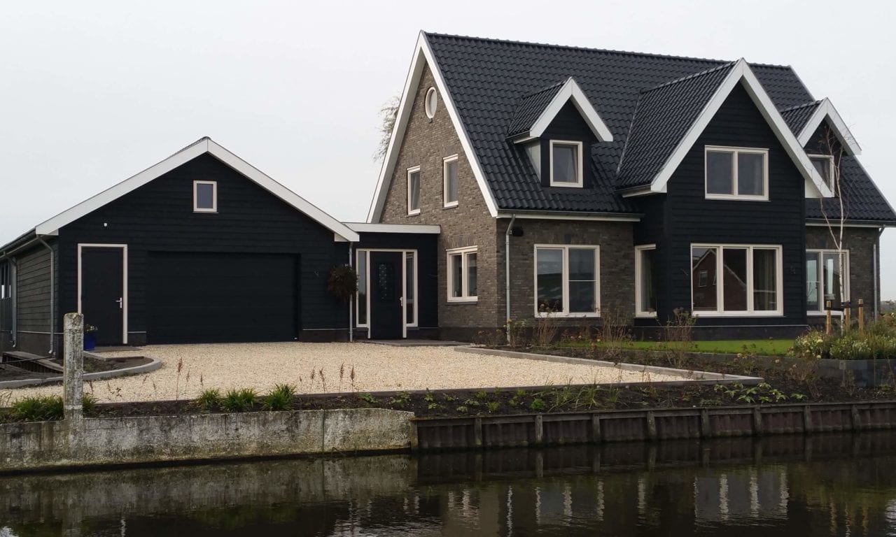 Nieuw woonhuis Aarlanderveen
