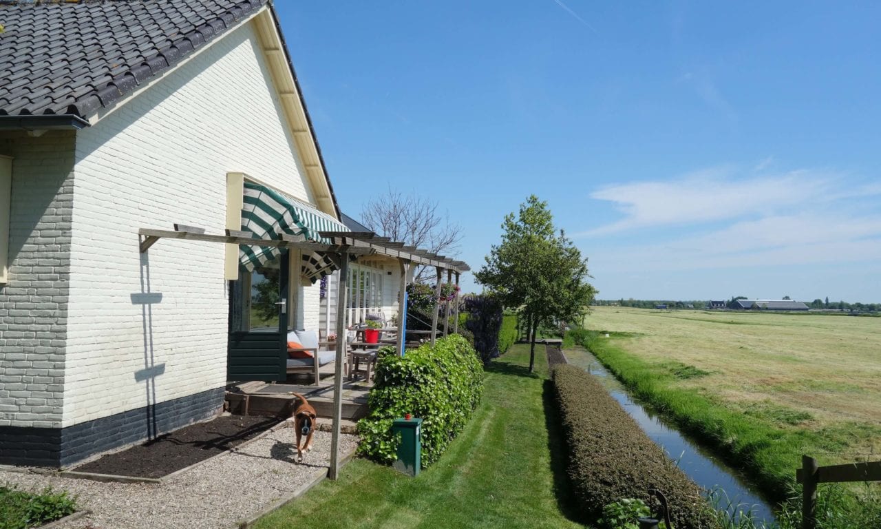 Nieuwbouw zwembad bij woonhuis Reeuwijk