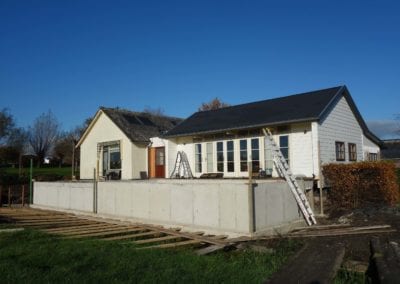 Nieuwbouw zwembad bij woonhuis Reeuwijk