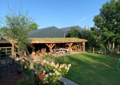 Nieuwbouw tuinpaviljoen te Lopik