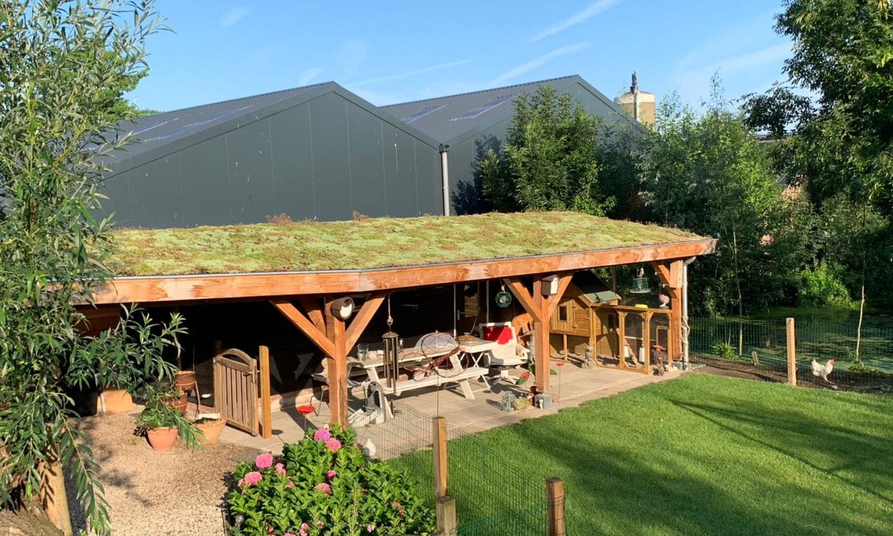 Nieuwbouw tuinpaviljoen te Lopik